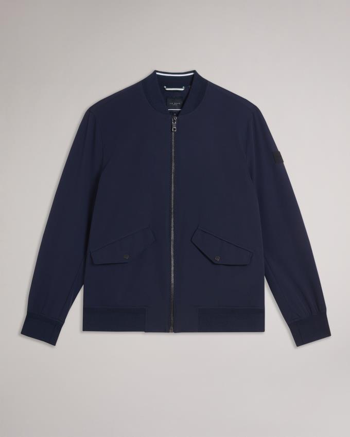 Veste Ted Baker Twill Bomber Bleu Marine Homme | SNG-23859463